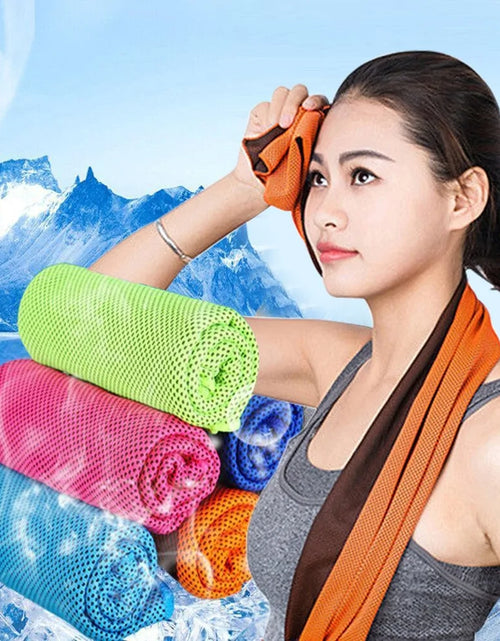 Load image into Gallery viewer, Microfiber Rapid Cooling Sport Towel
